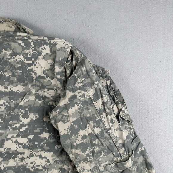 US Military ACU Army Combat Uniform Coat UCP Digital Camo Ripstop Medium Reg - Picture 13 of 16